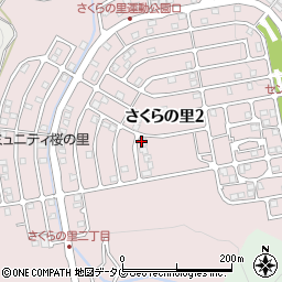 長崎県長崎市さくらの里2丁目19-22周辺の地図