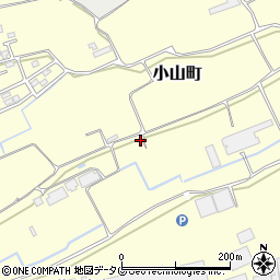 熊本県熊本市東区小山町1748周辺の地図