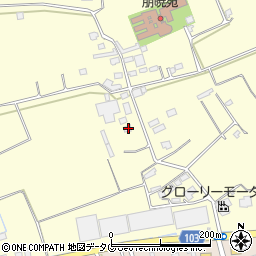 熊本県熊本市東区小山町1943周辺の地図
