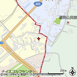 熊本県熊本市東区小山町2035周辺の地図