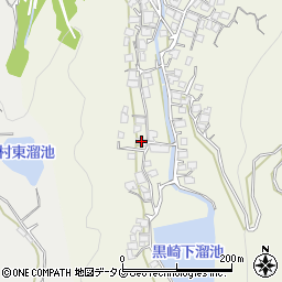 長崎県諫早市黒崎町403-3周辺の地図