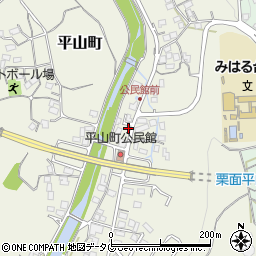 長崎県諫早市平山町248周辺の地図