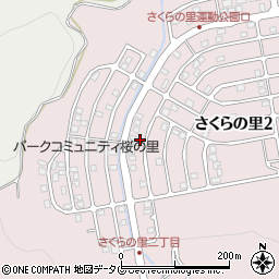 長崎県長崎市さくらの里2丁目23-44周辺の地図