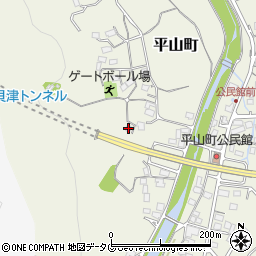 長崎県諫早市平山町543周辺の地図