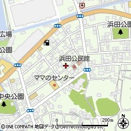 リラックスサロンサワッディ時津浜田店周辺の地図