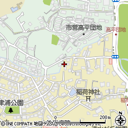 熊本県熊本市北区打越町42-15周辺の地図