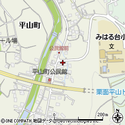 長崎県諫早市平山町238周辺の地図