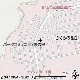 長崎県長崎市さくらの里2丁目23-42周辺の地図