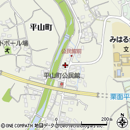 長崎県諫早市平山町242周辺の地図