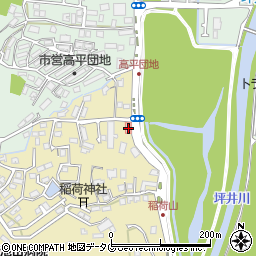 熊本県熊本市北区打越町40-51周辺の地図