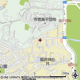 熊本県熊本市北区打越町40-23周辺の地図