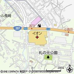 クリーニングさきや　イオン時津店周辺の地図