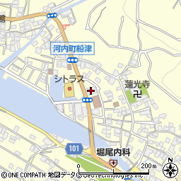 ＪＡ熊本市河内周辺の地図