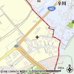 熊本県熊本市東区小山町2045-2周辺の地図