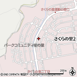 長崎県長崎市さくらの里2丁目23-26周辺の地図