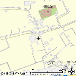 熊本県熊本市東区小山町1939-3周辺の地図