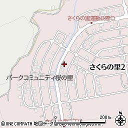 長崎県長崎市さくらの里2丁目23-27周辺の地図