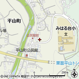 長崎県諫早市平山町220周辺の地図