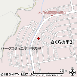 長崎県長崎市さくらの里2丁目23-38周辺の地図