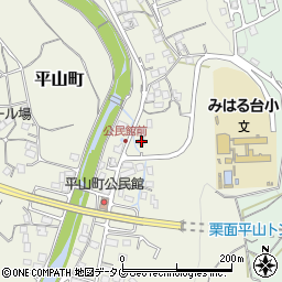 長崎県諫早市平山町219-1周辺の地図