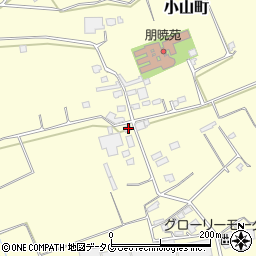 熊本県熊本市東区小山町1939周辺の地図