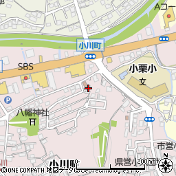タカシマアパート周辺の地図