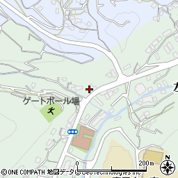 長崎県西彼杵郡時津町左底郷349周辺の地図