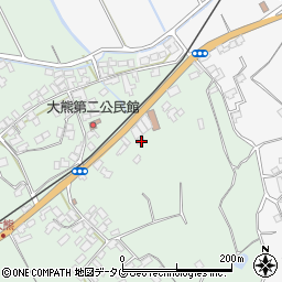 長崎県雲仙市吾妻町阿母名39周辺の地図