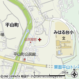 長崎県諫早市平山町209周辺の地図