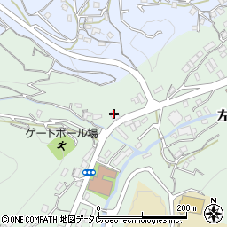 長崎県西彼杵郡時津町左底郷346周辺の地図