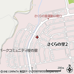 長崎県長崎市さくらの里2丁目23-34周辺の地図
