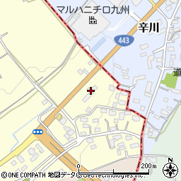 熊本県熊本市東区小山町2049周辺の地図
