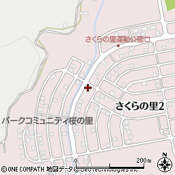 長崎県長崎市さくらの里2丁目23-33周辺の地図