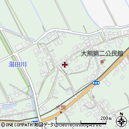 長崎県雲仙市吾妻町阿母名208周辺の地図