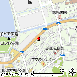 ＥＮＥＯＳ時津ＳＳ周辺の地図