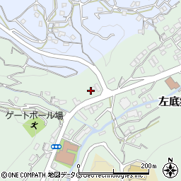 長崎県西彼杵郡時津町左底郷345周辺の地図
