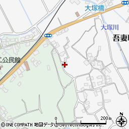 長崎県雲仙市吾妻町永中名810-1周辺の地図