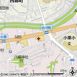トヨタカローラ長崎諫早店周辺の地図