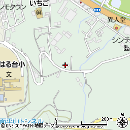 長崎県諫早市栗面町351周辺の地図