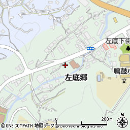 長崎県西彼杵郡時津町左底郷283周辺の地図