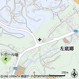 長崎県西彼杵郡時津町左底郷328周辺の地図