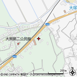 吉川建設株式会社　雲仙営業所周辺の地図