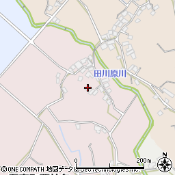 長崎県雲仙市吾妻町栗林名53周辺の地図