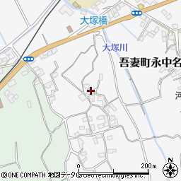 長崎県雲仙市吾妻町永中名764周辺の地図