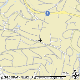 熊本県熊本市西区河内町野出712周辺の地図