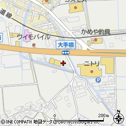 セブンイレブン諫早長野町店周辺の地図