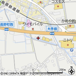 アラキオート周辺の地図