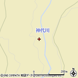 長崎県雲仙市国見町神代辛1442周辺の地図