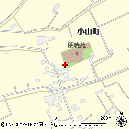 熊本県熊本市東区小山町2217-5周辺の地図