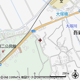 長崎県雲仙市吾妻町永中名787周辺の地図
